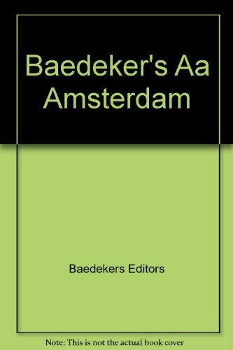 9783875041675: Baedeker's Aa Amsterdam