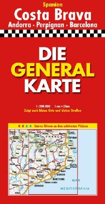 Beispielbild fr Die Generalkarte mit Stadtpla?nen und Reisefu?hrer, Massstab 1:200.000, 1 cm = 2 km: Neu, Sterne fu?hren zu den scho?nsten Pla?tzen, Zeigt auch . : Costa Brava (Marco Polo) (German Edition) zum Verkauf von WorldofBooks