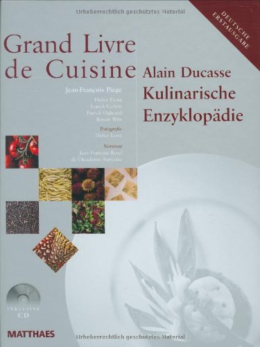 Beispielbild fr Grand Livre de Cuisine: Kulinarische Enzyklopdie: 1 zum Verkauf von Pia Vonarburg