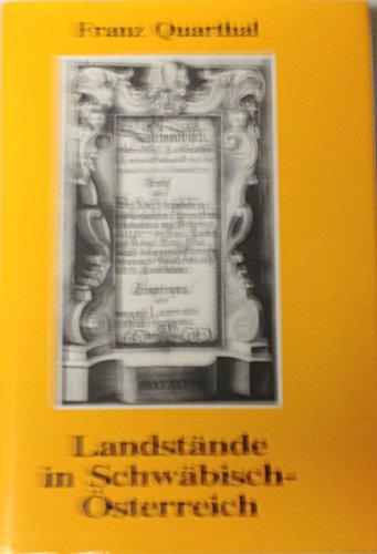 Beispielbild fr Landstnde und landstndisches Steuerwesen in Schwbisch-sterreich. Schriften zur sdwestdeutschen Landeskunde 16. Band zum Verkauf von Antiquariat Kunsthaus-Adlerstrasse