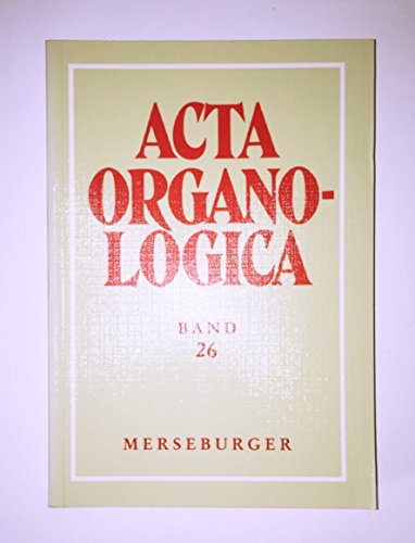 Beispielbild fr Acta Organologica: BD 26 zum Verkauf von medimops