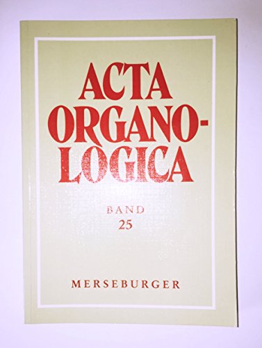 Acta organologica; Teil: Bd. 25., Jahresgabe 1996. Gesellschaft der Orgelfreunde: Veröffentlichung der Gesellschaft der Orgelfreunde ; 158 - Reichling, Alfred