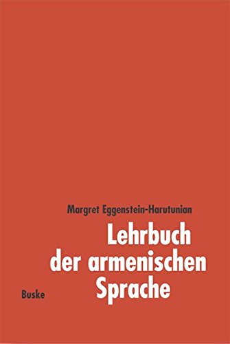 9783875481495: Lehrbuch der armenischen Sprache