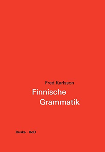 Stock image for Finnische Grammatik (Finnish Edition) for sale by Lucky's Textbooks