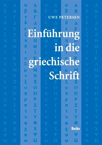 9783875483833: Einfhrung in die griechische Schrift