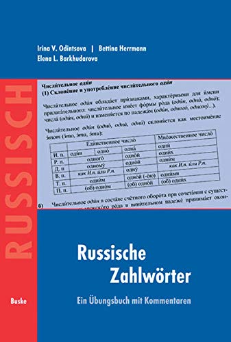 Imagen de archivo de Russische Zahlwrter Ein bungsbuch mit Kommentaren a la venta por Buchpark