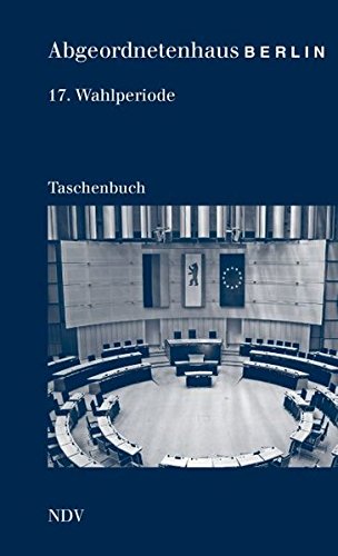 Beispielbild fr Abgeordnetenhaus von Berlin 17. Wahlperiode zum Verkauf von ralfs-buecherkiste