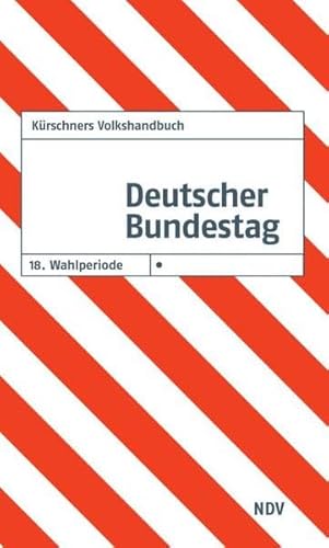 Imagen de archivo de Krschners Volkshandbuch Deutscher Bundestag 18. Wahlperiode a la venta por GF Books, Inc.