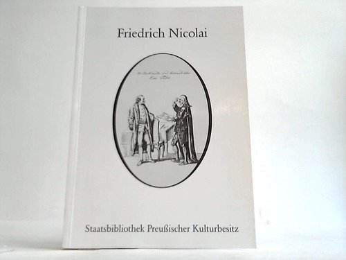 Stock image for Friedrich Nicolai - Leben und Werk for sale by medimops