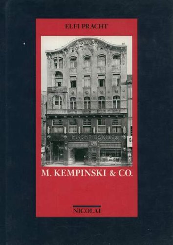 M. Kempinski & Co. Herausgegeben von der Historischen Kommission zu Berlin.
