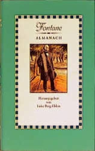 Beispielbild fr Fontane-Almanach zum Verkauf von Antiquariat Smock