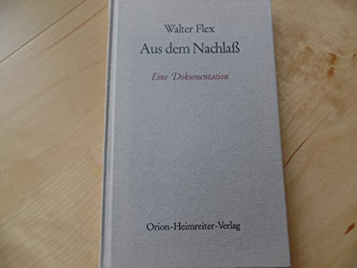 Beispielbild fr Aus dem Nachla. Eine Dokumentation zum Verkauf von Bookstore-Online