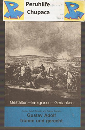 9783875930405: Gustav Adolf - fromm und gerecht (Livre en allemand)