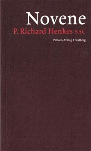 Beispielbild fr Novene: P. Richard Henkes SAC zum Verkauf von medimops