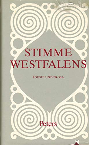 9783876270357: Stimme Westfalens. Poesie und Prosa aus einem Jahrtausend