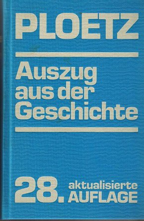 9783876400006: Auszug aus der Geschichte (German Edition)