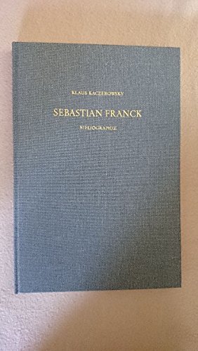 Sebastian Franck Bibliographie
