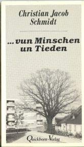 Stock image for vun Minschen un Tieden - Plattdeutsche Ausgabe for sale by Sammlerantiquariat