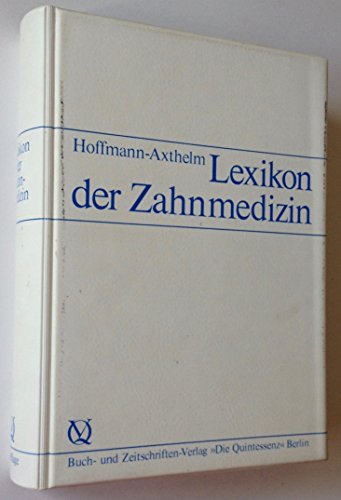 Stock image for Lexikon der Zahnmedizin (German Edition) for sale by Books Unplugged