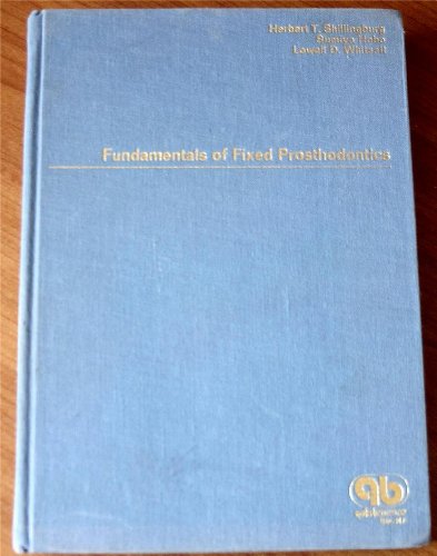 Beispielbild fr Fundamentals of Fixed Prosthodontics zum Verkauf von Jenson Books Inc