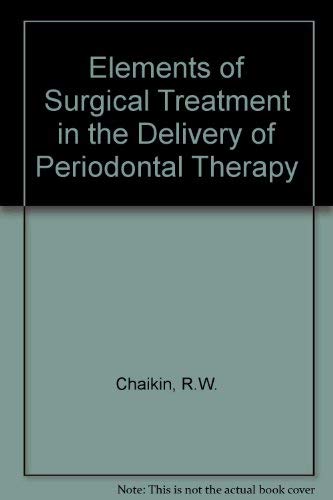 Beispielbild fr Elements of Surgical Treatment zum Verkauf von Books From California