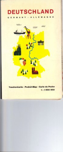 Beispielbild fr Germany Pocket Map 1:1,000,000 zum Verkauf von Newsboy Books