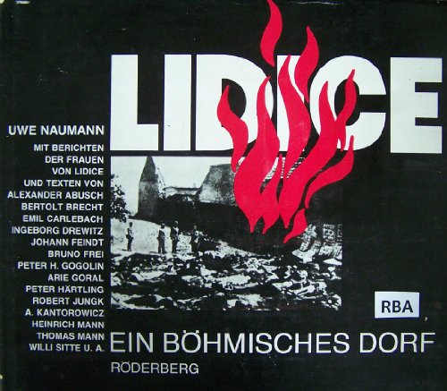 Beispielbild fr Lidice: Ein bo hmisches Dorf (German Edition) zum Verkauf von Books From California