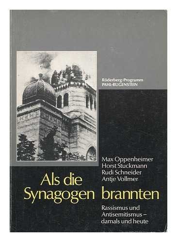 Beispielbild fr Als die Synagogen brannten zum Verkauf von Buchhandlung-Antiquariat Sawhney
