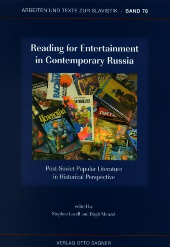 Reading for Entertainment in Contemporary Russia. - Stephen Lovell