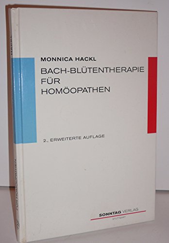 Beispielbild fr Bach - Bltentherapie fr Homopathen zum Verkauf von medimops