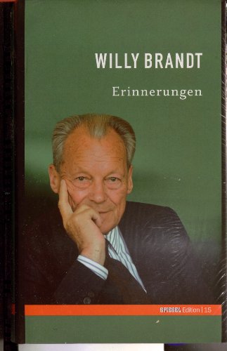 Erinnerungen. SPIEGEL-Edition Band 15 - Brandt, Willy