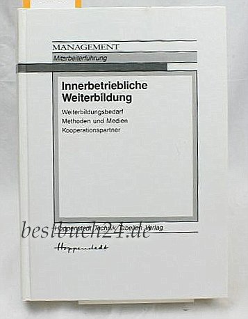 Stock image for Innerbetriebliche Weiterbildung for sale by NEPO UG