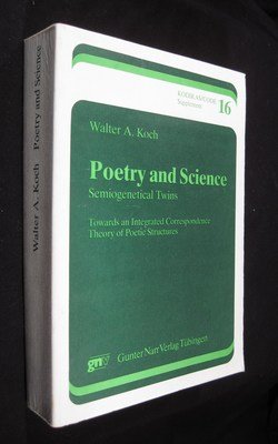 9783878081852: Poetry and Science, Semiological Twins