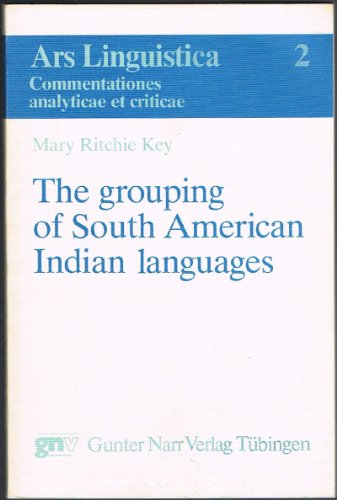 Beispielbild fr The grouping of South American Indian languages (Ars linguistica 2) zum Verkauf von Zubal-Books, Since 1961