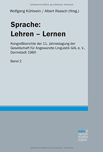 Stock image for Sprache: Lehren-Lernen, Band 2 for sale by medimops