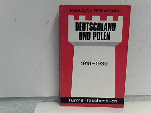 9783878291329: Deutschland und Polen 1919 - 1939. Trmer-TaschenbuchNo. 15
