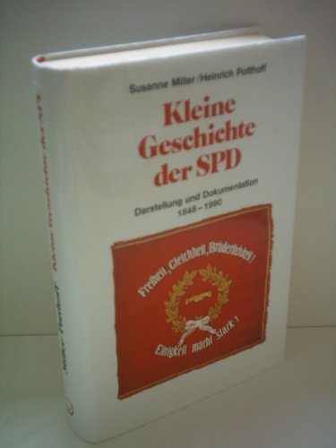 Imagen de archivo de Kleine Geschichte der SPD. Darstellung und Dokumentation 1848 - 1983 a la venta por Bernhard Kiewel Rare Books