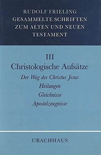 Beispielbild für Gesammelte Schriften zum Alten und Neuen Testament, 4 Bde., Bd.3, Christologische Aufsätze zum Verkauf von medimops