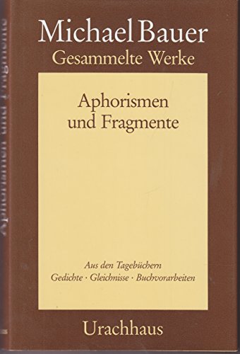 Stock image for Gesammelte Werke, 5 Bde., Bd.4, Aphorismen und Fragmente for sale by medimops