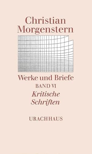 9783878385066: Werke und Briefe.: Kritische Schriften: Bd. 6