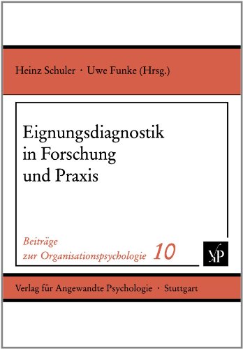 9783878440413: Eignungsdiagnostik in Forschung und Praxis
