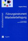 Stock image for Mitarbeiterbefragungen. Strategisches Aufbau- und Einbindungsmanagement for sale by medimops