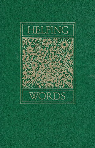 Beispielbild fr HELPING WORDS: Selected Texts from the Book Series of the Grail Message Foundation zum Verkauf von David H. Gerber Books (gerberbooks)