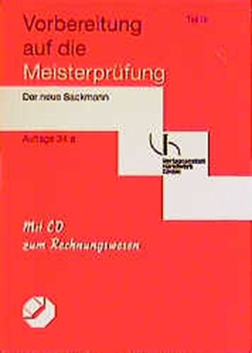 Stock image for Vorbereitung auf die Meisterprfung - Der neue Sackmann Teil III Lsungen - guter Erhaltungszustand -M- for sale by Weisel
