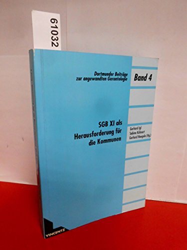 Beispielbild fr SGB XI als Herausforderung fr die Kommunen zum Verkauf von Leserstrahl  (Preise inkl. MwSt.)