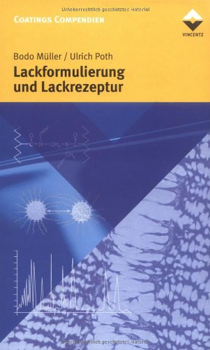 9783878701705: Lackformulierung und Lackrezeptur