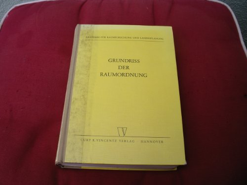 Stock image for Grundriss der Raumordnung for sale by Bernhard Kiewel Rare Books