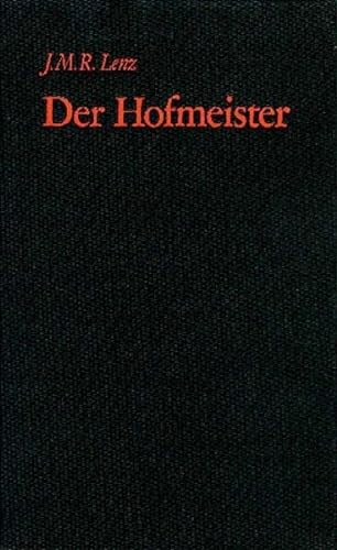 Beispielbild fr Der Hofmeister: Synoptische Ausgabe von Handschrift und Erstdruck zum Verkauf von medimops