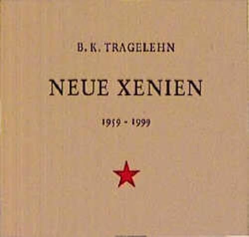 9783878778110: Neue Xenien 1959-1999 (Roter Stern)