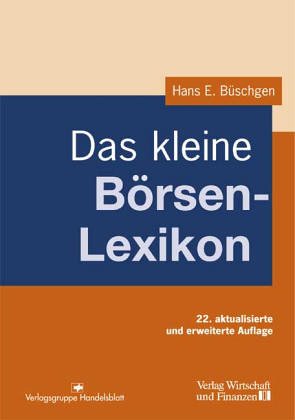 Beispielbild fr Das kleine Brsen-Lexikon zum Verkauf von medimops